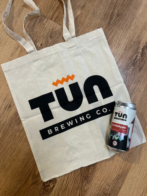 5oz cotton branded Tote bag - Tūn Brewing Company