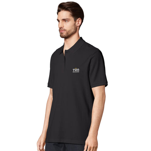 Unisex Organic Polo Shirt Comfortable Fit - Tūn Brewing Company