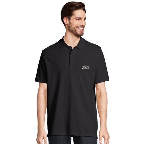 Unisex Organic Polo Shirt Comfortable Fit - Tūn Brewing Company