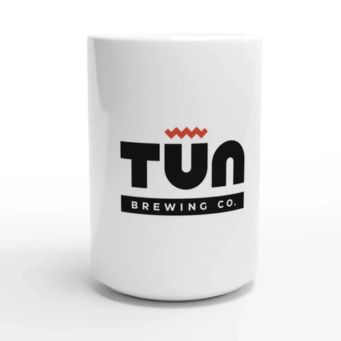White Large Ceramic Mug - Tūn Brewing Company